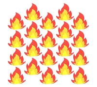 Hohopeti 60pcs Flame-Themed Fire Napkins Disposable Luncheon Party Tissues for Birthday BBQ Campfire Events