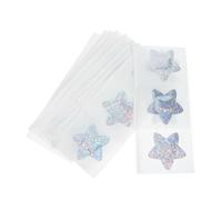 Hohopeti 60pcs Glitter Star Wound Bandages Small Breathable Adhesive Patches for Boys Portable Five Pointed Star Shape Creative Wound Care for Travel School
