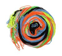 Hohopeti 60Pcs Professional 10-Strand 105Cm Polyester Yo-Yo Strings Pack for Competition and Repair - Multi-Color Replacement Strings for Non-Responsive Yoyos