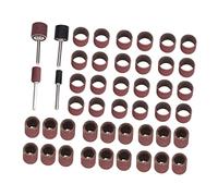 Hohopeti 64pcs Pet Manicure Sanding Ring for Grind Paper for Dog Paw Nail Scratch Pad Professional Polishing Sandpapers for Pet Grooming Kit