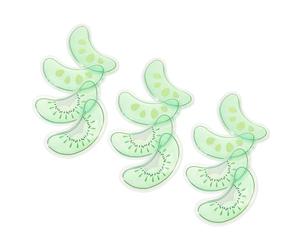 Hohopeti 6pairs Double Eyelid Gel Cooling Eye Pads for Cold Compress Reusable Ice Pack for Eye Injuries Soothing Gel Pad Freezer Pack