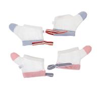 Hohopeti 6pairs Thumb Stop Mittens for Newborns Scratch Breathable Finger Protection for Boy Girl Teething Boy Girl Thumb Guard Wrist Band