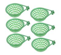 Hohopeti 6pcs Bird Nest Bowls for Parakeets Pigeons and Small Birds Plastic Nesting Boxes for Comfortable Breeding and Incubation Stable Construction for Healthy Egg Hatching