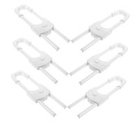 Hohopeti 6pcs Cabinet Locks Childproof Safety Locks for Cabinets Wardrobes Refrigerator for Home Protection