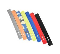 Hohopeti 6Pcs Elastic Fishing Rod Wraps Pole Straps with High-elastic Neoprene Material for Organizing and Carrying Fishing Gear Multi-color for Convenient Transport and Load Sharing