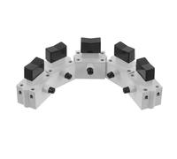 Hohopeti 6pcs Electric Tool Trigger Switch for Industrial Cut-off Machines Plastic Replacement for Steel Cutting Equipment Compatible with Chop Saws and Metalworking Tools