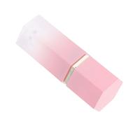 Hohopeti 6pcs Gradient Pink Hexagonal Lip Gloss Tubes Plastic Refillable Lip Oil Containers Empty Cosmetic Bottles for DIY Lipstick Blush Eyeshadow Concealer Portable Makeup Packaging