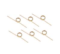Hohopeti 6PCS Metal Adjustable Torsional Springs for Trash Can Lids Heavy Duty Replacement Parts for Flip Lid Garbage Bins Smooth Operation Outdoor Bin Support