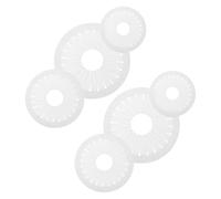Hohopeti 6pcs Ribbon Rosette Maker: Bow Maker Tool for Ribbon - 9cm/12cm/15cm Pleated Bow Making Board Round Template for Crafting Corsage Brooches Medal Rosette