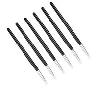 Hohopeti 6pcs Silicone Lip Mask Brushes Set for Women, Makeup Lipstick Applicators with Chic Design, for Christmas or Birthday Gifts, Create Beautiful Lip Makeup Easily