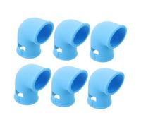 Hohopeti 6pcs Silicone Steam Diverter Tubes for Pressure Cooker Heat Resistant Flexible Vent Pipes Nonstick Kitchen Accessories for Safe Steam Release and Easy Cleaning