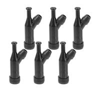 Hohopeti 6pcs Spark Plug Boots for Generator and Water Pump Replacement Ignition Caps for Gasoline Engines Resistor Caps for Tractor and Lawnmower Accessories