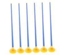 Hohopeti 6PCS Suction Cup Arrows for Fun Archery for Indoor Sturdy Plastic Arrows with Strong Suction Cups Bright Colors for Engaging Activities