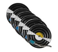 Hohopeti 6pcs Vintage Vinyl Record Player Enamel Brooch Pins Set - Small Retro Musical Turntable Lapel Badge for Jackets, Bags, and Backpacks, Old-fashioned Music Lover Accessory