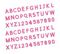 Hohopeti 72pcs Embroidered Alphabet and Patches Polyester Appliques for DIY Sewing Clothes Jackets Hats Jeans Repairs and Decorations