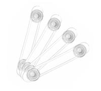 Hohopeti 8 Pcs Child Proof Belt Locks, Flexible Baby Guard for Cabinet Adhesive Locks, Drawer Refrigerator Cupboard, Protect Children from Accidental Injury