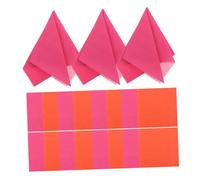 Hohopeti 80pcs Disposable Party Paper Napkins in Vibrant Pink and Orange Soft and Firm Hand Towels for Birthday Graduation Wedding Picnic Table Decorations