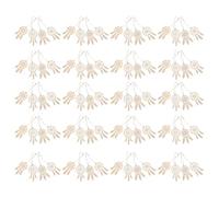 Hohopeti 80Pcs Wooden DIY Dream Catcher Kit, Unfinished Wood Hanging Ornaments Crafts Set with Twine for Home Decor, Easter and Christmas, Dream Catcher Craft Kit for and Handmade Projects