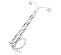 Hohopeti 87 Scale Silver Warm Yellow Light, Battery Operated Micro Landscape Lights for Model Railway Layout and DIY Sand Table Decoration