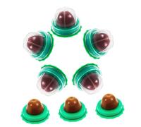 Hohopeti 8PCS Cat Lickable Vitamin Pudding Snacks with Catnip Promotes Digestion and Hairball Removal Playful Energy Treats for Kittens and Cats Random Flavors