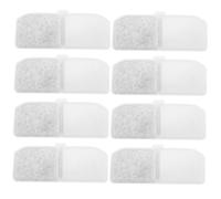 Hohopeti 8pcs Cat Water Fountain Filters Pet Waterer Parts Replaceable Filters for Kitten Drinking Fountain Compact Portable