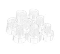 Hohopeti 8pcs Machine Tips Replacement Deep Cleansing Bubble Heads Plastic Skin Care Instrument Accessories Compatible with Water Oxygen Facial Device Portable