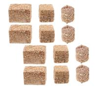Hohopeti 8pcs Mini Hay Bales Realistic Decorative Straw Bales for Dollhouse Farm Accessories Compact Lightweight Rustic Country Decor for Miniature Displays