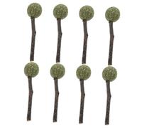 Hohopeti 8pcs Natural Chewing for Rabbits and Guinea Pigs Wooden Teeth Gnawing Sticks for Hamsters Safe Small Pet to Promote Dental Health and Prevent Biting Behavior