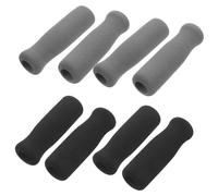 Hohopeti 8pcs Padded Crutch Handle Grips for Walking Canes and Walkers Soft Sponge Foam Cushions with Central Hole Fit Replacement Sleeve Wraps for Elderly Hand Protection and Comfortable