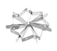 Hohopeti 8pcs Stainless Steel Thermometer Holder Clips for Kitchen Cooking and Grill Use Heat Resistant Non Scratch Probe Clips for Coffee Cups Barbecue and Fryer Secure Hole Diameter