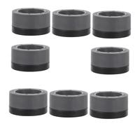 Hohopeti 8pcs Vibration Pads Machine Vibration Protection Washing Machine Refrigerator Foot Mats Non-slip Shock Absorbing Mats