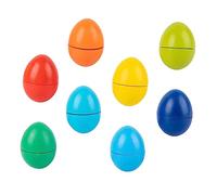 Hohopeti 8Pcs Wooden Egg Shape Recognition for Educational Playthings to Enhance Cognitive Skills Hand Eye Coordination Social Development Safe Design for Boy Girl