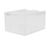 Hohopeti Acrylic Reptile Feeding Box 10.3x8.3x6cm Climbing Pet Breeding Container Leakproof for Spider Scorpion Terrarium Supplies
