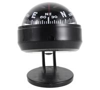 Hohopeti Adhesive Mountable Car Compass with Magnetic Declination, Dashboard Compass Ball for Trucks SUVs, Precision Auto Navigation Tool for Vehicle Interior and Off-Road Use