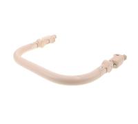 Hohopeti Adjustable Angle Stroller Extension Handlebar with Comfortable Pu Foam Cover and Iron Frame, Easy Maintenance Replacement Bumper Bar for Baby Stroller Accessories Suitable