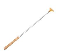 Hohopeti Adjustable Extendable Back Scratcher with Bamboo Handle Stainless Steel Telescoping Bear Claw Design for Men Women Adults Portable Personal Massager for Itch Relief and Muscle