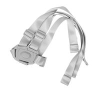 Hohopeti Adjustable Five-Point Safety Harness with Soft Padding for High Chairs and Strollers Grey Replacement Straps Secure Seats and Dining Chairs