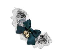 Hohopeti Adjustable Lace Decorative Collar for Cats and Lightweight Neckerchief Random Trim for Parties and Special Occasions Fits Neck