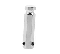 Hohopeti Adjustable Polisher Extension Rod Thread Lightweight Rotary Shaft Adapter for Angle Grinder Multipurpose Connecting Shaft for Metal Wood Plastic Grinding and Polishing Tasks