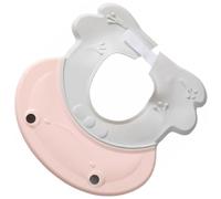 Hohopeti Adjustable Shower Visor Hat for Hair Washing Protective Bath Cap with Brim Diversion Curve to Block Water Lightweight and Portable for Bathing Hair Trimming and Outdoor Travel
