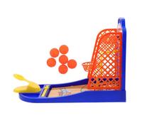 Hohopeti Adjustable Tabletop Basketball Game Set for Adults Finger Flick Shooting Indoor Sports for Office Classroom Enhances Hand-eye Coordination and Strategic Thinking