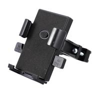 Hohopeti Aluminum Alloy Bike Phone Holder Rotatable Motorcycle Cellphone Mount Shockproof Anti-skid Support for Bicycle Handlebar Compatible with Phones