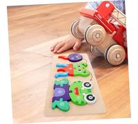 Hohopeti Animals Growing Process Wooden Puzzle for Early Education Cognitive Development DIY Jigsaw Enhances Color Recognition Hand-eye Coordination and Spatial Imagination