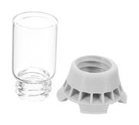 Hohopeti Ant Water Feeder Small Transparent Reusable Water Dispenser for Ants and Small Reptiles Portable Feeding Bowl for Insect Gardens Random Color