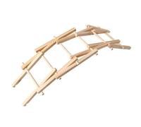 Hohopeti Arch Bridge Assembly DIY Science Kit for Handmade Wooden Sticks Educational Stem Smooth Material Creative Engineering Experiment Gift for Boys