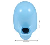 Hohopeti Automatic Anti-spill Pet Water Bottle for Hamster Hedgehog Cage Portable Cute Blue Drinking Dispenser with Lightweight Design for Outdoor Travel and Daily Use