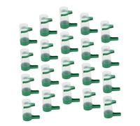 Hohopeti Automatic Bird Water Dispenser Easy to Clean 20pcs Reliable Plastic Birdcage Water Feeder for Parrots and Small Birds for Aviary Use