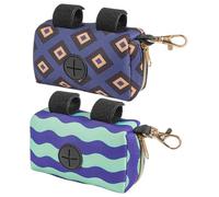 Hohopeti Baby Diaper Bag Dispenser Holder Portable Diaper Trash Bag Container for Newborns and Toddlers for Travel and Outings