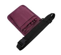 Hohopeti Barber Waist Storage Bag with Multi Pockets, Adjustable Hairdressing Tool Holder Pouch in Purple, Scissors and Hair Cutting Tools Organizer for Professional Stylists