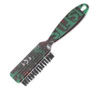 Hohopeti Beard Brush and Comfortable Abs Grip Retro with Supple Nylon Bristles Multi-functional Hair Styling Tool for Barber Shop and Hairdressing Use